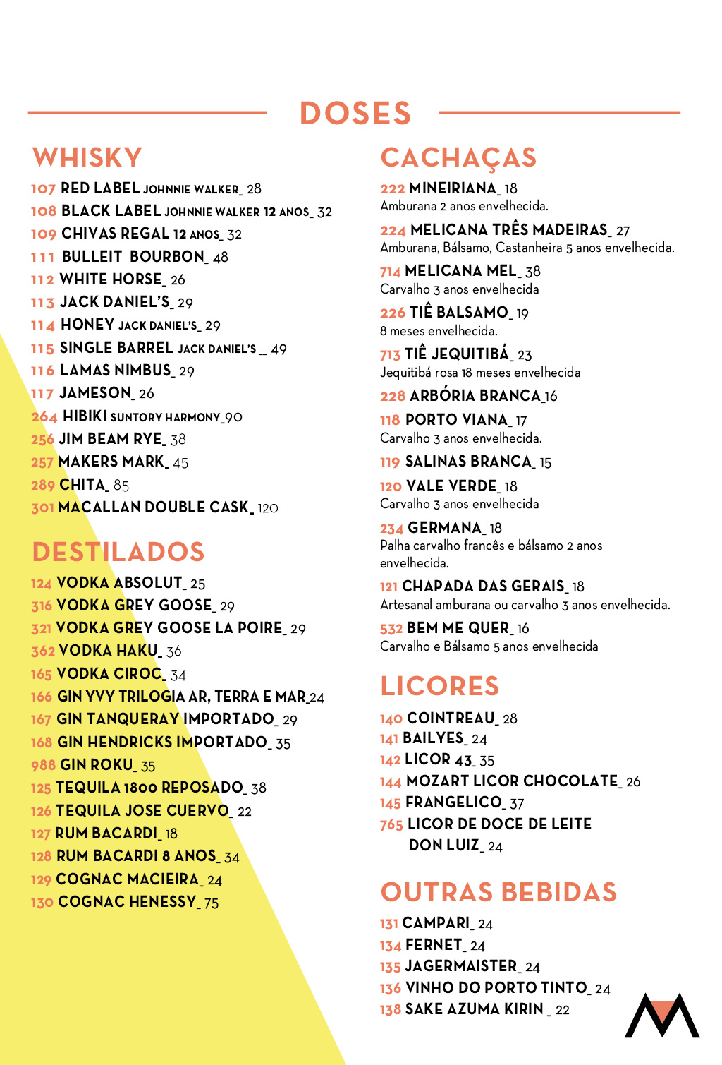 Cardápio 5